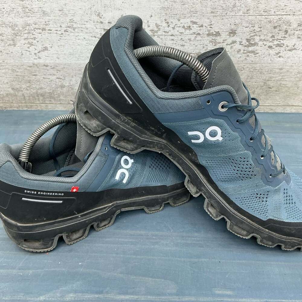 On Cloudventure Men's Trail Running Shoes Midnight/Navy Size US M10.5